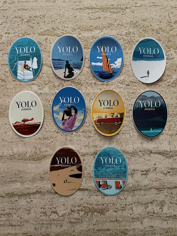 The Yolo Sticker Collection 1-19