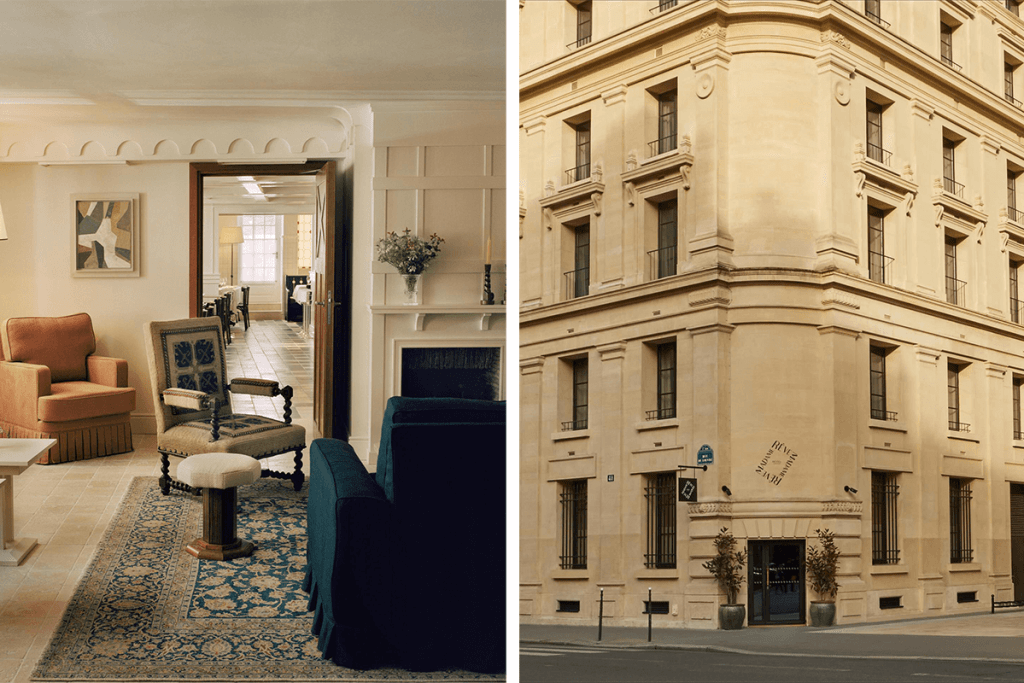 Paris hotels list 