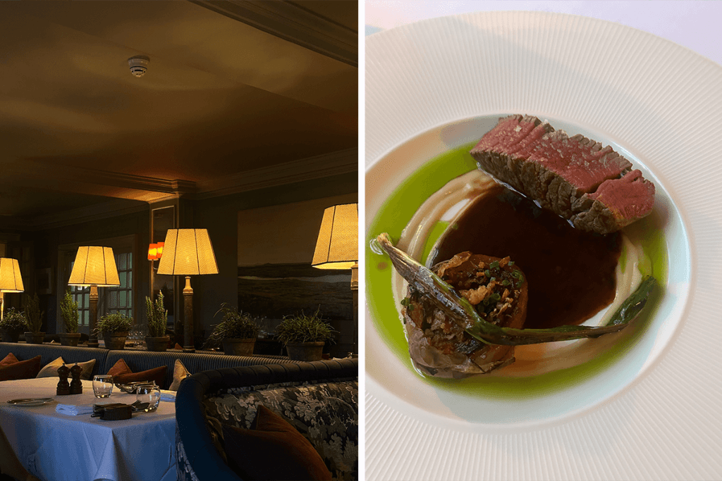 postcard from the chatsworth estate in derbyshire uk