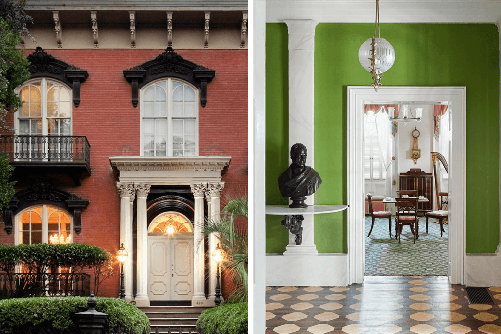 savannah, georgia travel guide from rebecca gardner of house and parties